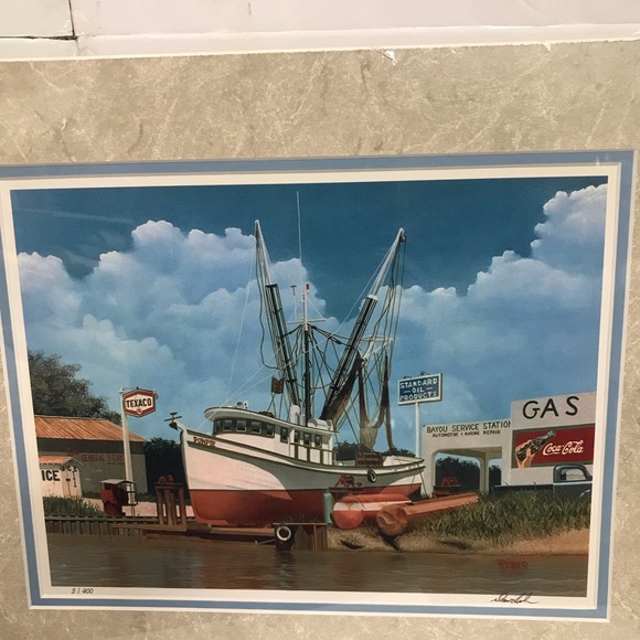 RARE Vintage Don Reber Signed, Limited, Giclee ,Matted , Sealed 11x14” # 5/400 - Picture 9 of 9